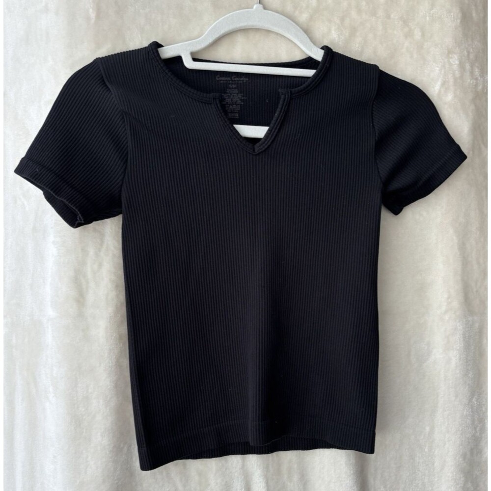 Cotton Candy Sweet Collection Black Shirt Juniors Size Small